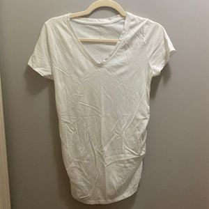 Maternity tshirt white size small womens